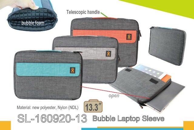 SL-160920-13 Bubbled Laptop Sleeves 13.3” 
